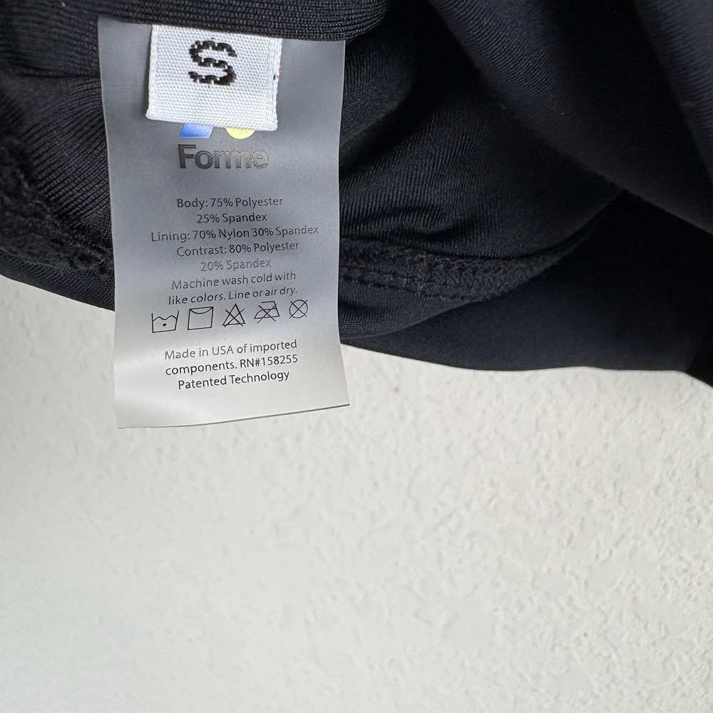 Forme Revive Posture Correcting Bra Size S Black Swift Shoulder Support NWT - Picture 9 of 9